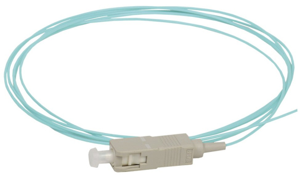 IEK ITK Оптический пигтеил, (MM), 50/125 (OM3), SC/UPC, LSZH, 1,5м FPT5003-SCU-C1L-1M5
