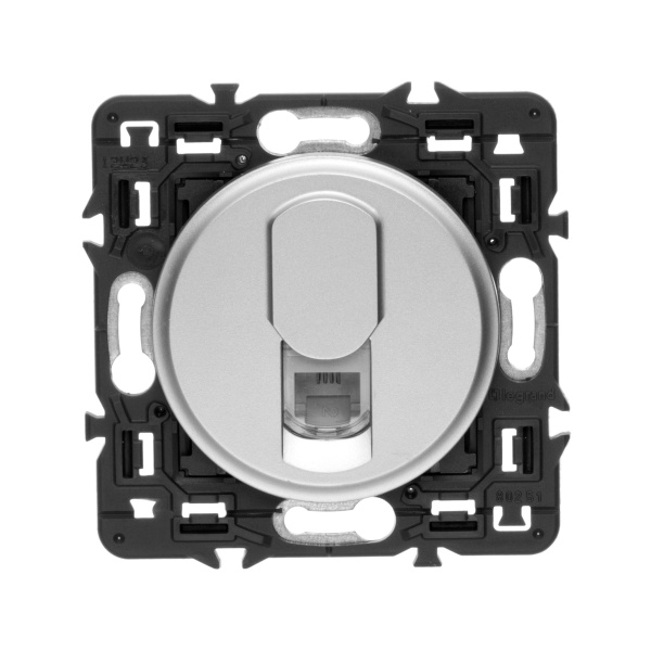Купить Legrand Celiane Титан Накладка ТЛФ 1-ой розетки 068537