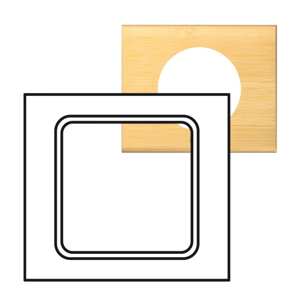 Купить Legrand Celiane Мирт Рамка 1 пост (2 модуля) 069251