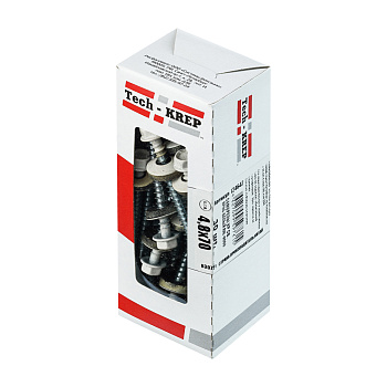 Tech-Krep Саморез КР св. 4,8х70 RAL-9003 (ярко-белый) (30 шт) - коробка с ок. 124647