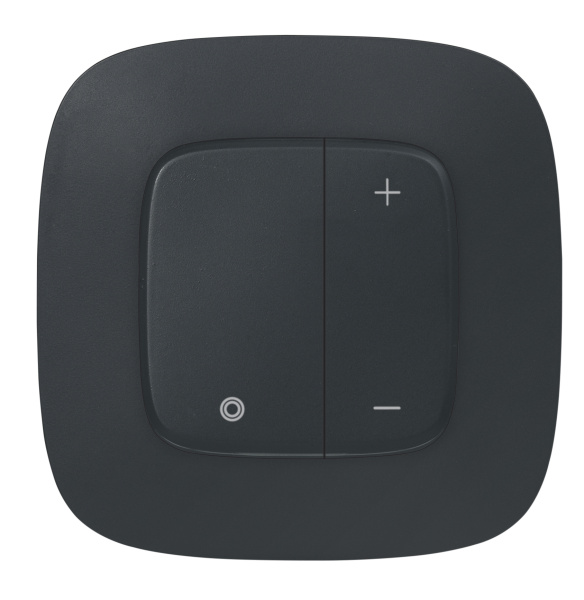 Купить Legrand Valena ALLURE Антрацит Накладка светорегулятора кнопочного 752088