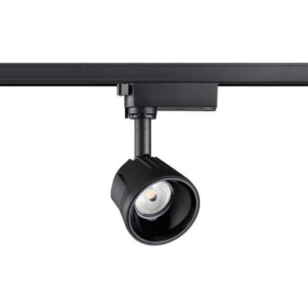 Novotech 358711 PORT NT21 066 черный Однофазный трековый светодиодный светильник IP20 LED 4000K 10W 100-265V KNOF