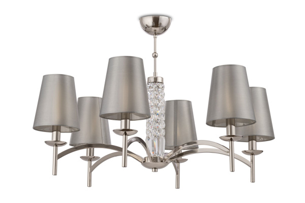 Купить Maytoni Modern Krona Никель Люстра MOD076PL-06N