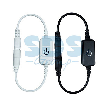 LAMPER Сенсорный диммер/выключатель с коннектором 5,5х2,1 мм 143-107-1