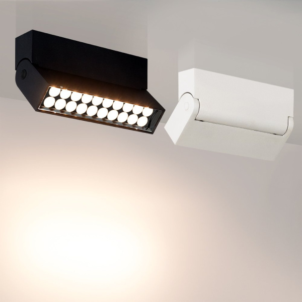 Купить Arlight Светильник SP-LOFT-SURFACE-S170-10W Warm3000 (BK, 24 deg) (IP40 Металл, 3 года) 025656