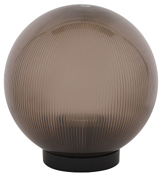 ЭРА НТУ 02-60-205 Светильник садово-парковый, шар дымчатый призма D=200 mm