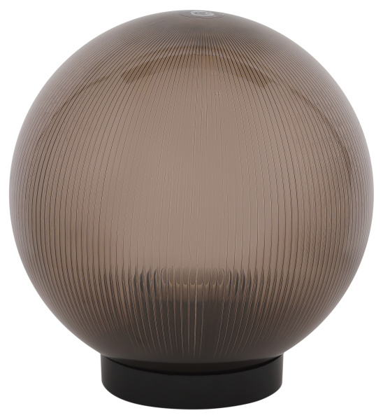 ЭРА НТУ 02-60-205 Светильник садово-парковый, шар дымчатый призма D=200 mm