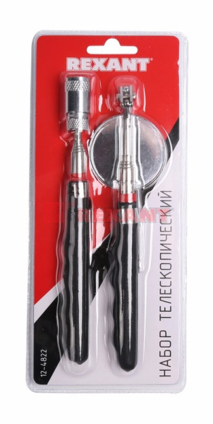 Купить Телескопический магнит и зеркало в наборе (2 пр.) Rexant 12-4822