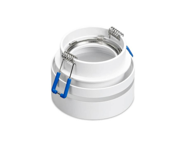 Купить Ambrella Встраиваемый точечный светильник TN193 WH/S белый/песок GU5.3 D80*60