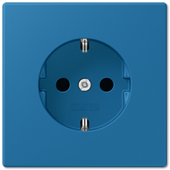 JUNG Ombre naturelle moyenne Розетка Schuko с защитой от детей LC1520KI32141