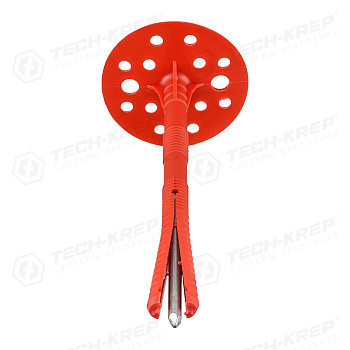 Tech-Krep Дюбель для теплоизоляции с мет. гвоздём 10х160 (50 шт) - пакет 101934