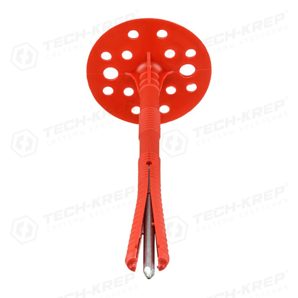 Tech-Krep Дюбель для теплоизоляции с мет. гвоздём 10х160 (50 шт) - пакет 101934