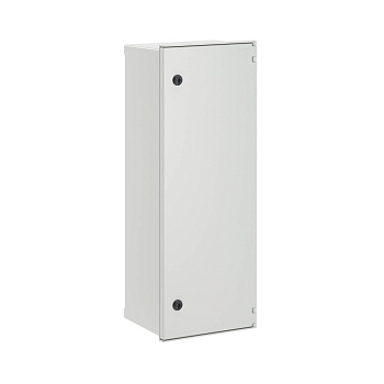 DKC Цельный навесной шкаф из фибергласа без МП со сплошной дверью 800х300х230 (ВхШхГ) мм