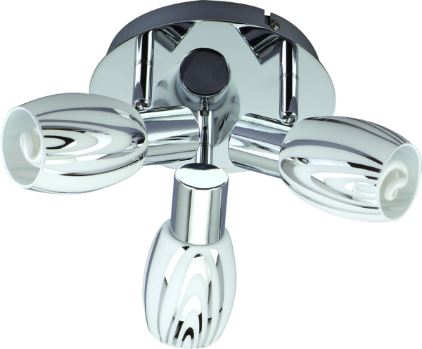 Horoz Electric HL794N Потолочный св-к 3*9W E14 Хром HRZ00000499