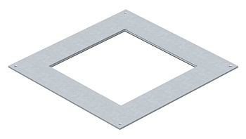 OBO Bettermann Крышка монтажного основания UZD250-3 для лючка GES9 (сталь) 7400467