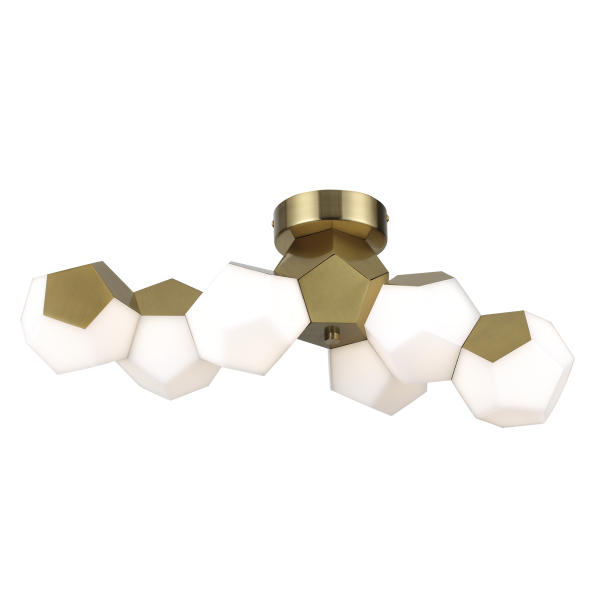 Купить Odeon Light 4305/36CL HIGHTECH ODL22 165 золото Потолочный светильник LED 36W 2160Лм IP20 BINGO