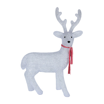 NEON-NIGHT Акриловая светодиодная фигура "Северный олень" 95х69х30 см, 420 светодиодов, IP65 понижающий трансформатор в комплекте, 513-244