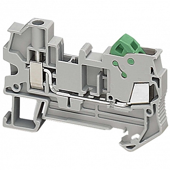 SE Датчик комбинированный винтовой с изоляционными прорезями 1-1х1 2,5мм, серый NSYTRH22