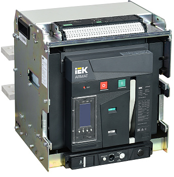 IEK ARMAT Автоматический выключатель воздушный выдвижного исполнения 3P F 125кА 3200А TT с акс.