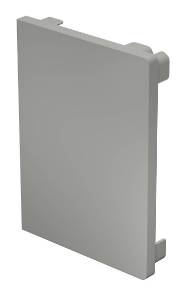 OBO Bettermann Заглушка торцевая кабель-канала RK 127x175 мм, ПВХ, серый RAL7030 6156223