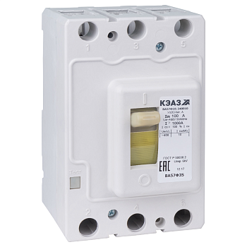 КЭАЗ Выключатель автоматический ВА57Ф35-340010-250А-2500-400AC-УХЛ3