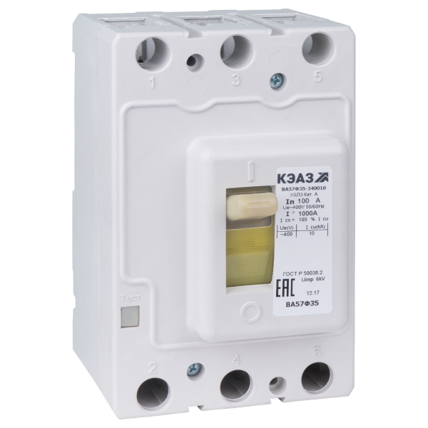 КЭАЗ Выключатель автоматический ВА57Ф35-340010-250А-2500-400AC-УХЛ3