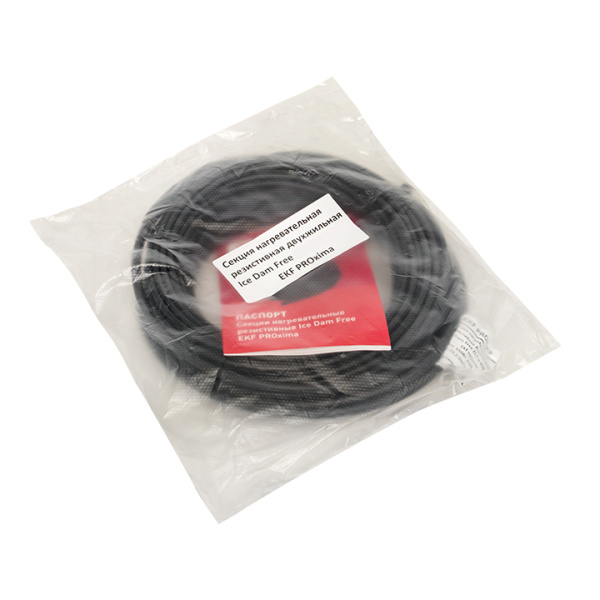 Купить EKF PROxima Секция нагревательная резистивная двухжильная Ice Dam Free 90 м 2730 Вт,