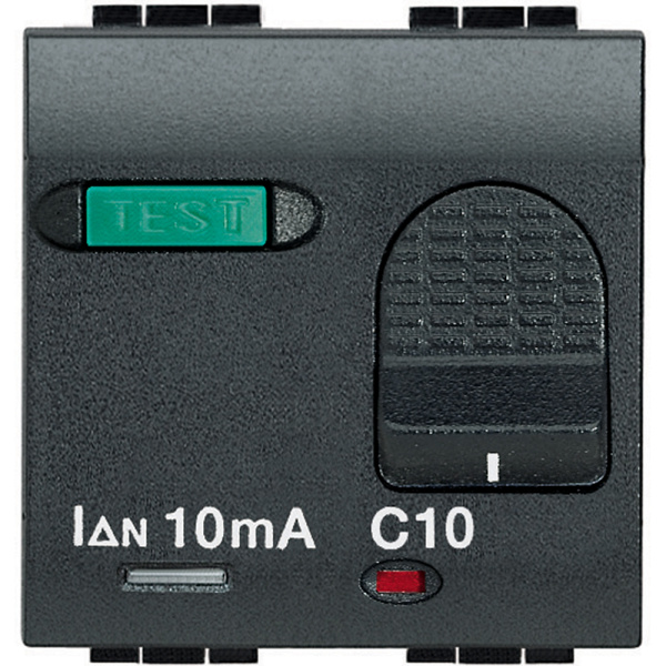 Купить BT Автоматический выключатель 2х полюсный дифференциальный 6А 230в 2 модуля L4305/6