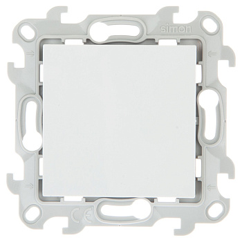 Simon 24 Белый Одноклавишный выключатель 2450101-030
