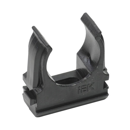 Купить IEK ELASTA Держатель с защёлкой CF16 черный, 100 шт.