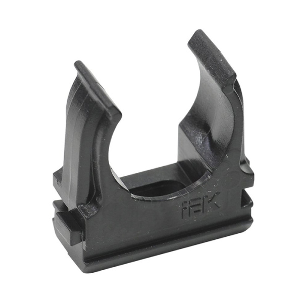 Купить IEK ELASTA Держатель с защёлкой CF16 черный, 100 шт.