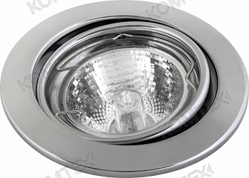 Comtech Camelo Светильник галогеновый встраиваемый MR16 1x50W GU5.3 хром P00266/L Comtech Camelo Светильник галогеновый встраиваемый MR16 1x50W GU5.3 хром P00266/L