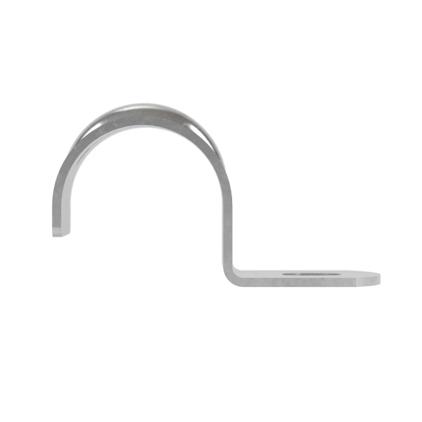 Купить DKC Держатель оцинкованный односторонний, д.16мм с крепежным отверстием 6,5х5 мм