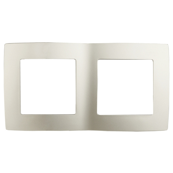 ЭРА 12-5002-15 Перламутр Рамка на 2 поста, 12