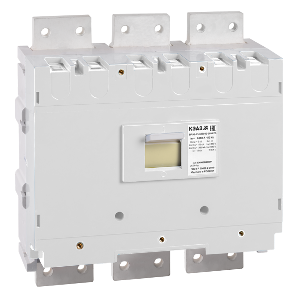 КЭАЗ Выключатель автоматический ВА56-43-300010-1600А-690AC-УХЛ3