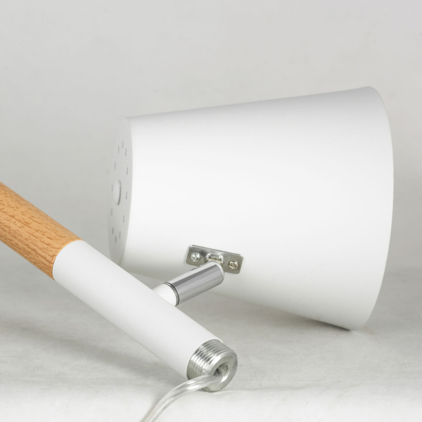 Купить Lussole LGO Торшер металл белый/сосна LSP-0628