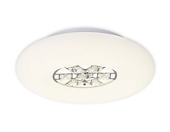 Ambrella Потолочный светодиодный светильник с пультом FA158 WH белый 32W D360*90 (ПДУ РАДИО 2.4)