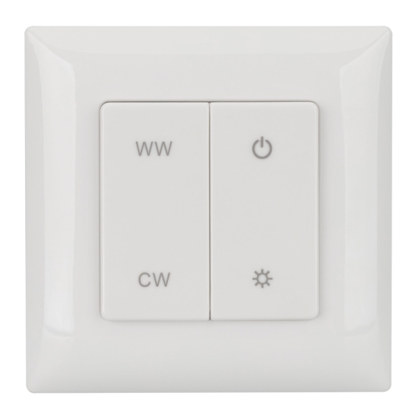 Купить Arlight Панель SMART-P48-MIX-P-SUF (3V, 1 зона, Knob, 2.4G) (Пластик) 028302