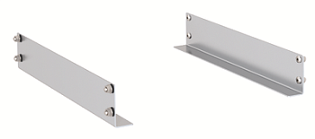 DKC Уголок для тяжелого оборудования, глубина 253 мм "L" профиль для напольных 19" IT-корпусов ДКС серии CQE глубиной 600 мм, 2 шт. R5GFITL600