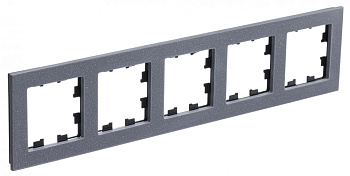 Systeme Electric AtlasDesign Nature Мрамор айс грей Рамка 5-ая, универсальная