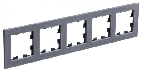 Systeme Electric AtlasDesign Nature Мрамор айс грей Рамка 5-ая, универсальная