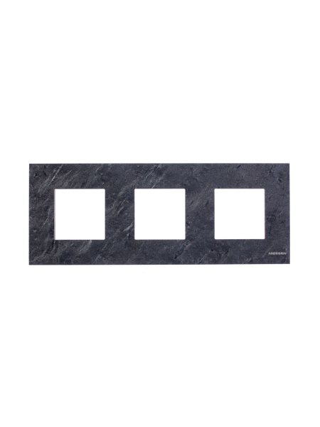 Купить ABB NIE Zenit Сланец Рамка 3-я 2+2+2 мод 2CLA227300N2201