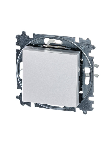 ABB EPJ Levit жемчуг / ледяной Выключатель 1-клавишный 2CHH590145A6068