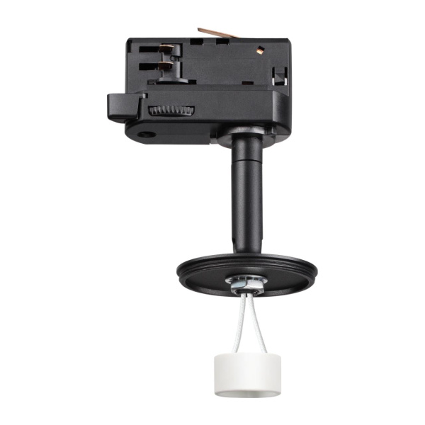 Novotech 370686 NT19 000 черный Светильник трековый трехфазный без плафона (плафоны арт. 370694-370711) IP20