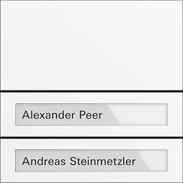 Gira Модуль кнопок вызова System 106 2-местн. 5532902