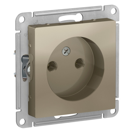 Systeme Electric AtlasDesign Шампань Розетка б/з, 16А, механизм