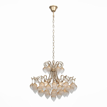 ST LUCE SL659.303.04 Люстра подвесная  Золото/Золото E14 4*40W