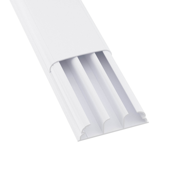 Купить DKC Кабель-канал плинтусного типа 70х22 мм, трехсекционный, с крышкой