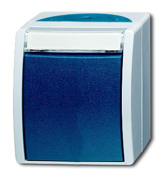 ABB BJE Ocean Переключатель 1-клавишный накладной IP44 2CKA001085A1637