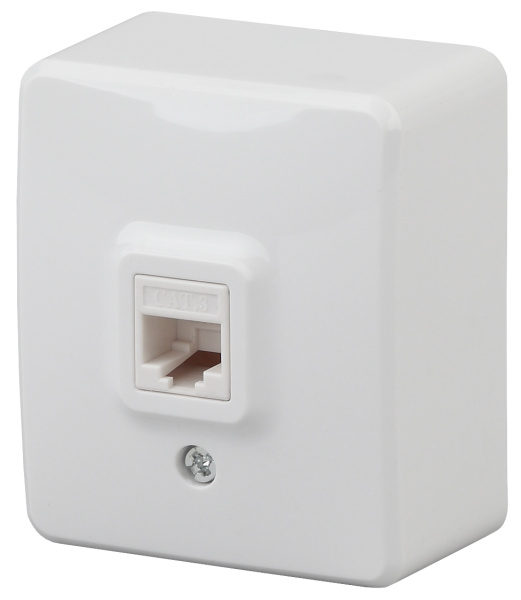 ЭРА 11-3202-01 Эксперт Белый Розетка RJ11 ОУ